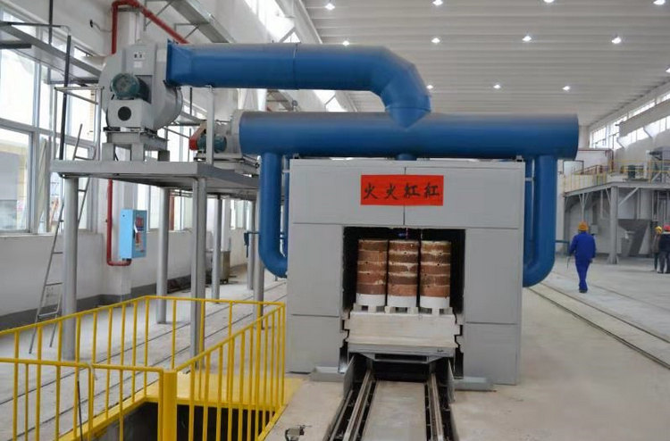 热烈庆：南壹定发特瓷年产2400吨氧化铝煅烧窑焚烧运行