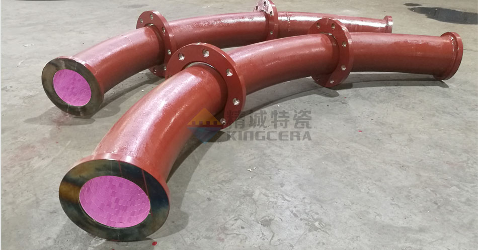 壹定发特瓷耐磨陶瓷煤粉管道