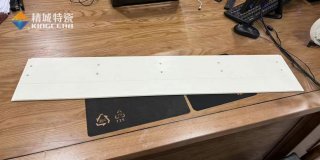 壹定发特瓷定制997氧化铝超薄陶瓷长板，，助力半导体行业开展