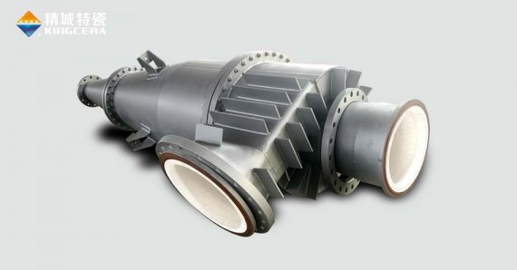 壹定发耐磨陶瓷旋风在有机硅化工合成车间的应用