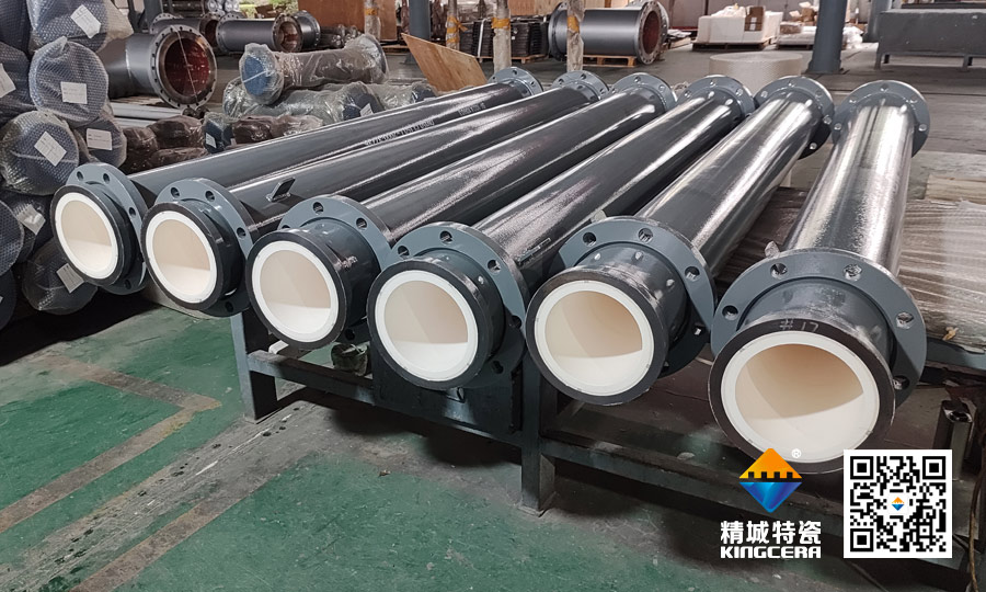 壹定发特瓷钢衬陶瓷管
