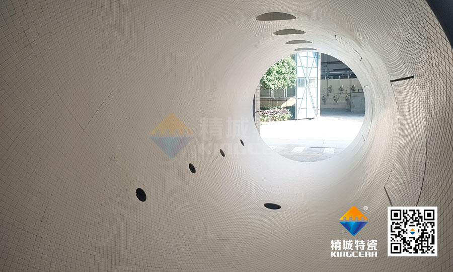 壹定发特瓷管道耐磨陶瓷装置