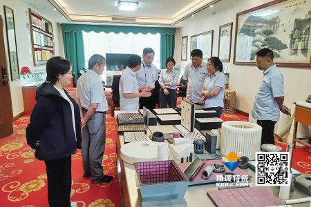 清华大学潘伟教授到访壹定发特瓷，，共探先进陶瓷开展新机缘