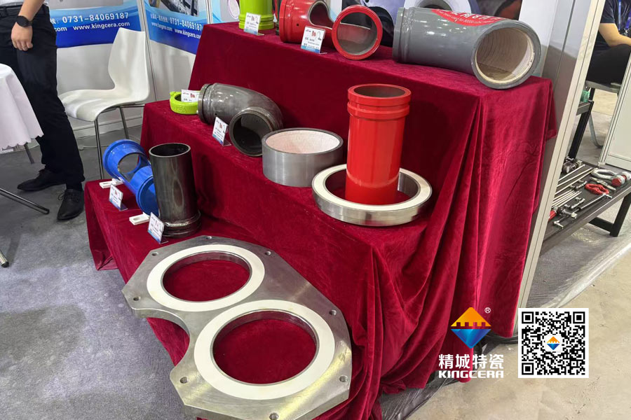 壹定发特瓷亮相2025长沙国际工程机械展览会