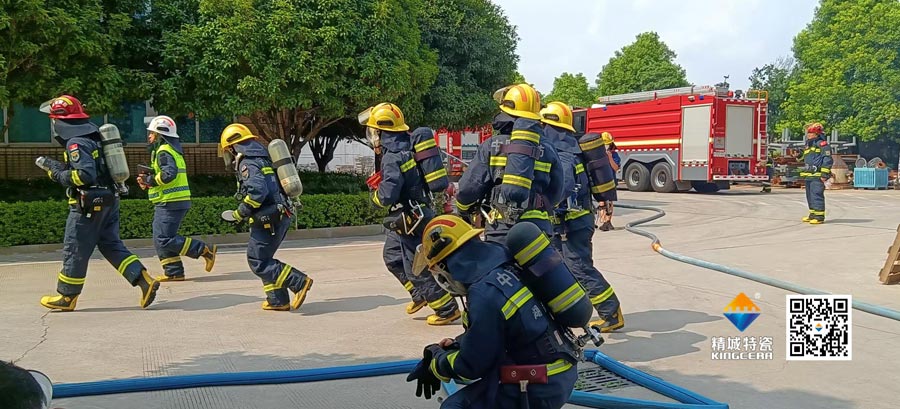 壹定发起劲配合消防联合演练，，，共筑清静生产防线