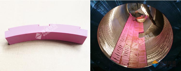 耐磨陶瓷片装置